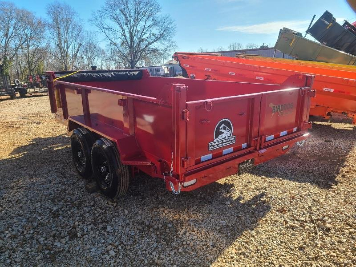 New Watchdog 7x14 TA 14K Telescopic Dump Trailer