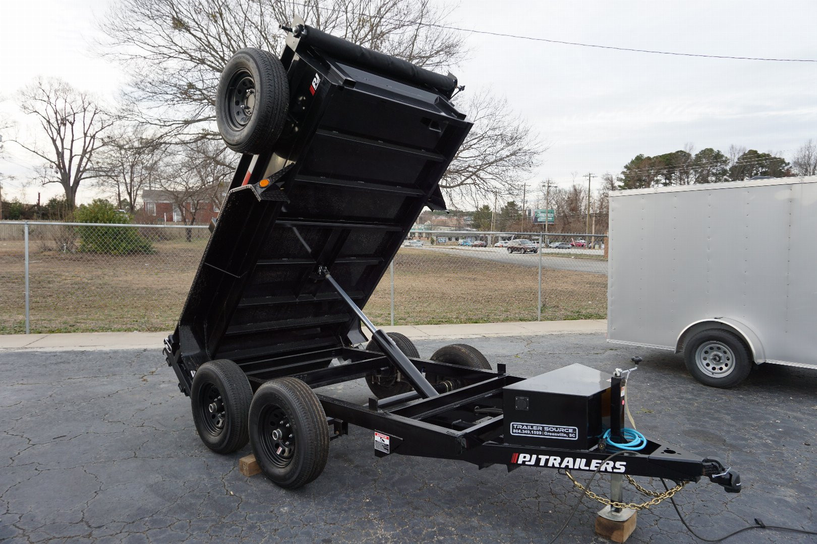 New PJ Trailers 5x10 TA 10K Dump Trailer