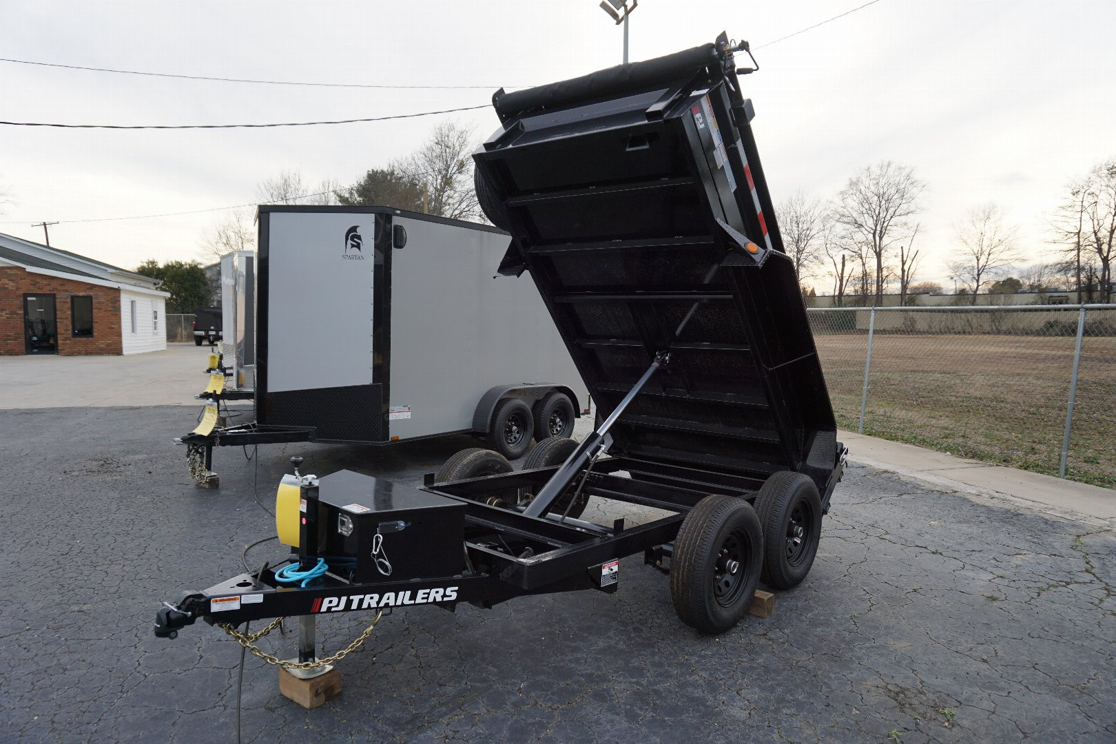 New PJ Trailers 5x10 TA 10K Dump Trailer