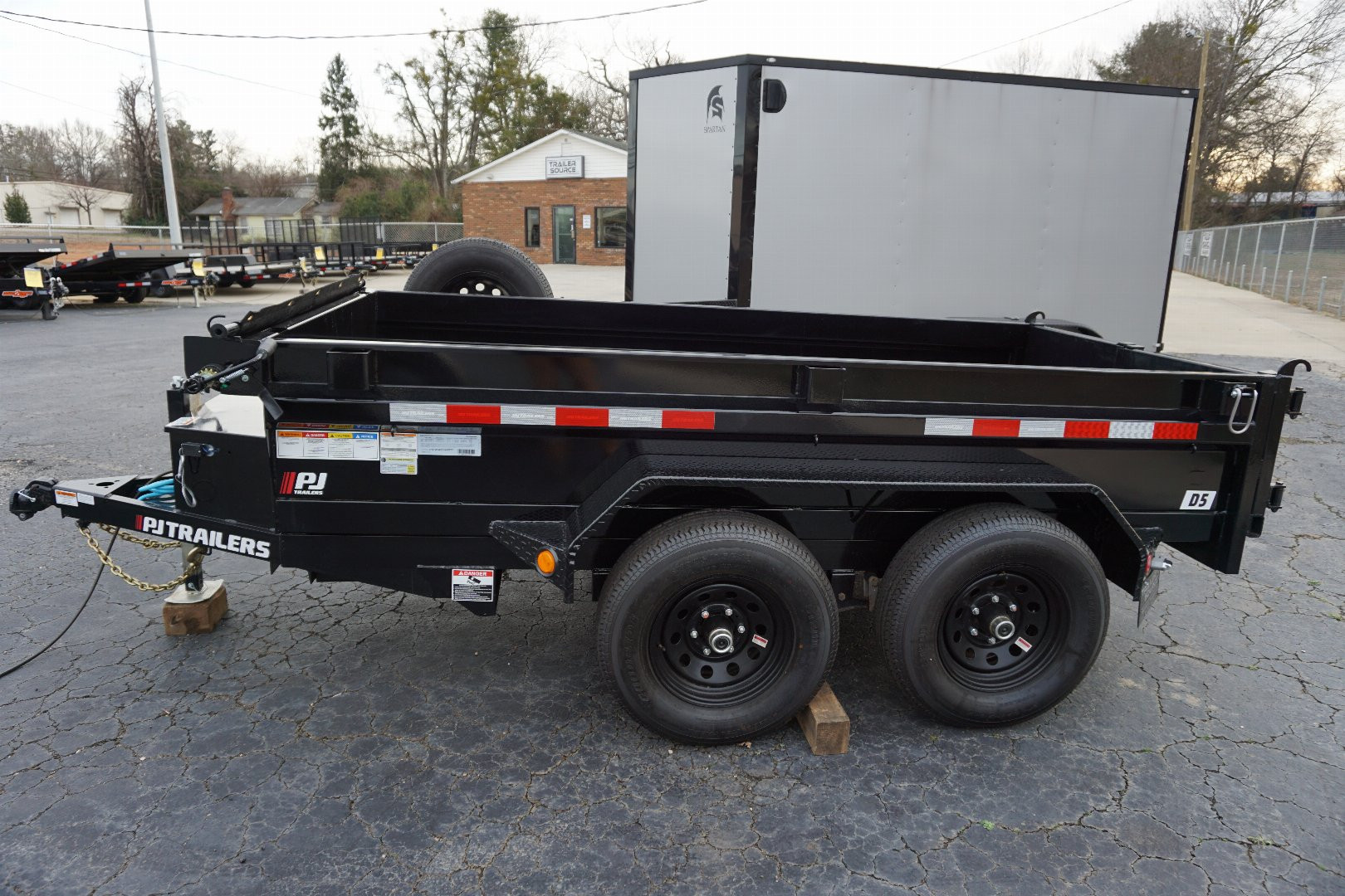 New PJ Trailers 5x10 TA 10K Dump Trailer