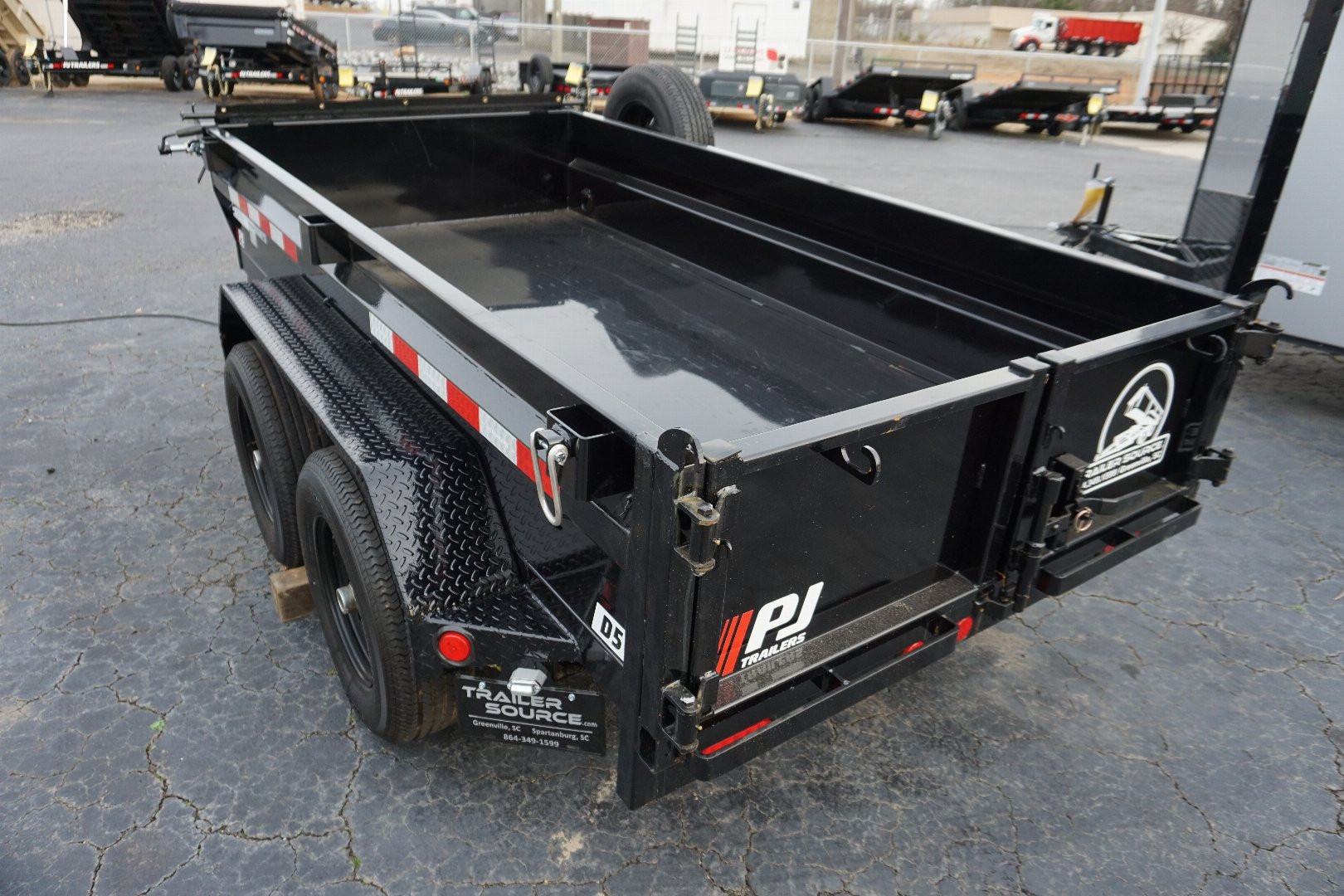 New PJ Trailers 5x10 TA 10K Dump Trailer