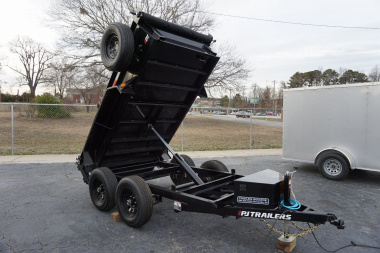 New PJ Trailers 5x10 TA 10K Dump Trailer