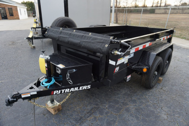 New PJ Trailers 5x10 TA 10K Dump Trailer