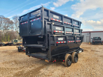 New PJ Trailers 7x14 TA 14K Roll-off Dumpster Kit