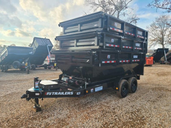 New PJ Trailers 7x14 TA 14K Roll-off Dumpster Kit