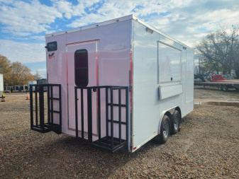 New Quality 8.5x16 TA 7K Concession Trailer