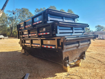 New PJ Trailers 7X14 14K Roll Off Dump Bins