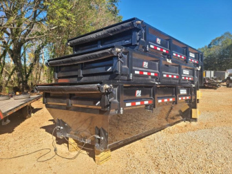 New PJ Trailers 7X14 14K Roll Off Dump Bins