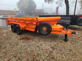 New Dura-Haul 7x14 TA 14K Dump Trailer