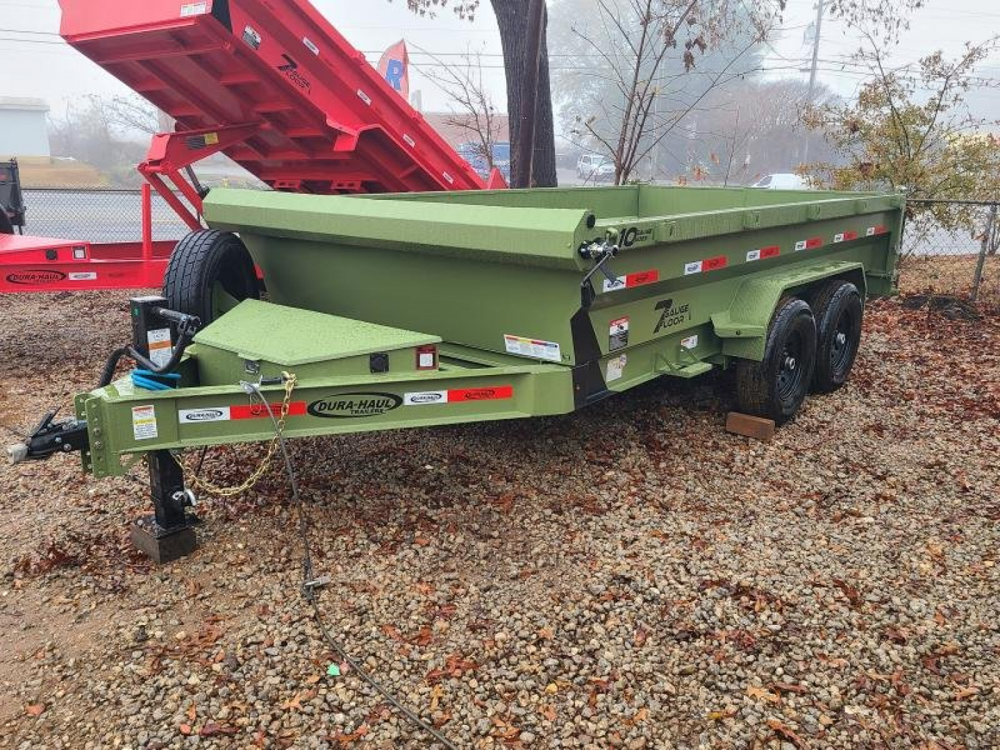 New Dura-Haul 7x14 TA 14K Dump Trailer