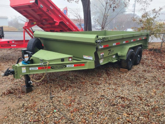 New Dura-Haul 7x14 TA 14K Dump Trailer