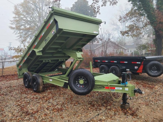 New Dura-Haul 7x14 TA 14K Dump Trailer