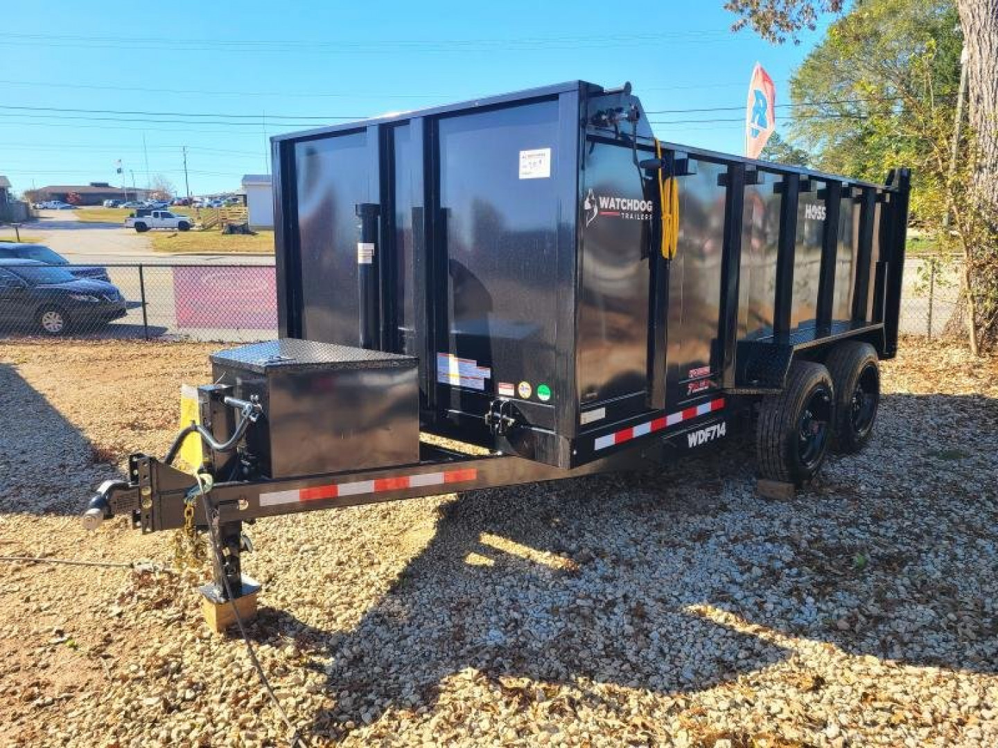 New Watchdog 7x14 TA 16K Telescopic Dump Trailer