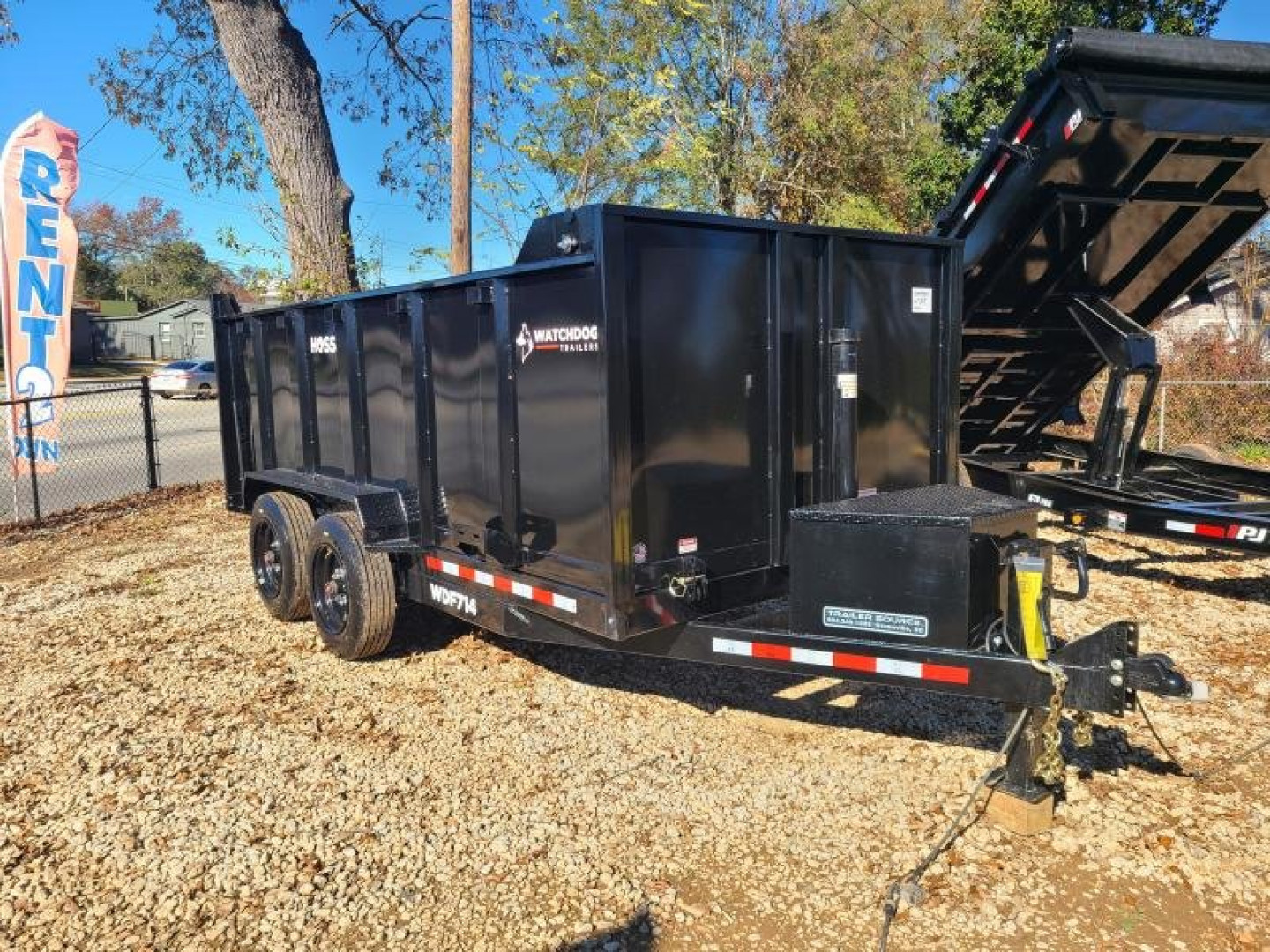 New Watchdog 7x14 TA 16K Telescopic Dump Trailer