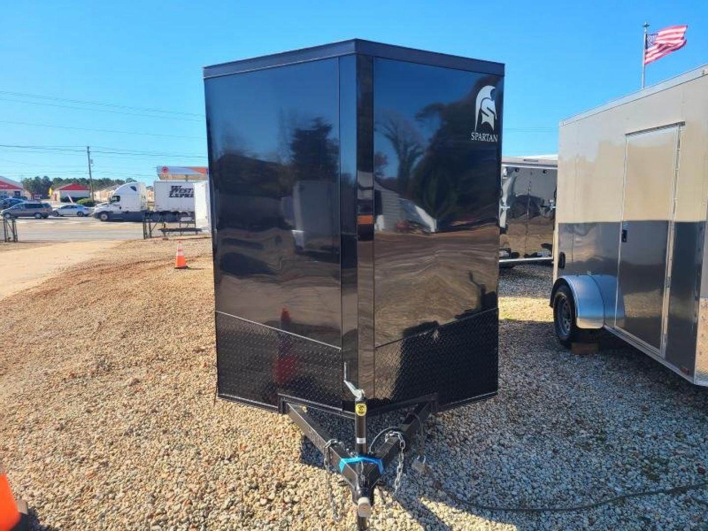 New Spartan 6x12 SA Enclosed Trailer