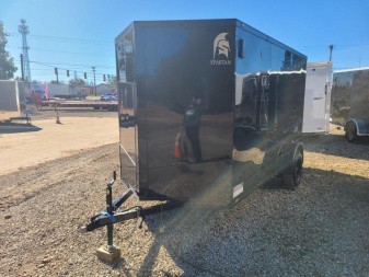 New Spartan 6x12 SA Enclosed Trailer