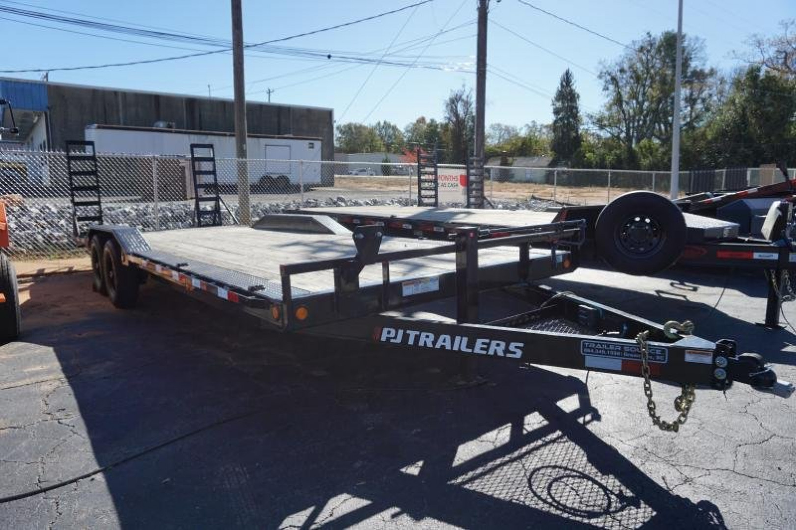 New PJ Trailers 8.5x24 TA 14K Deckover Trailer