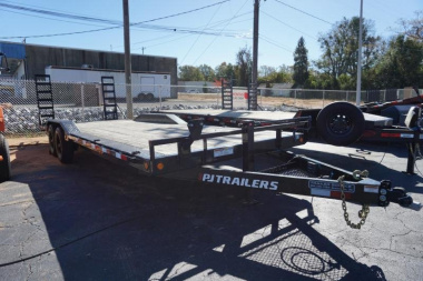New PJ Trailers 8.5x24 TA 14K Deckover Trailer