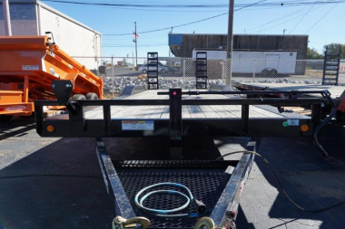 New PJ Trailers 8.5x24 TA 14K Deckover Trailer