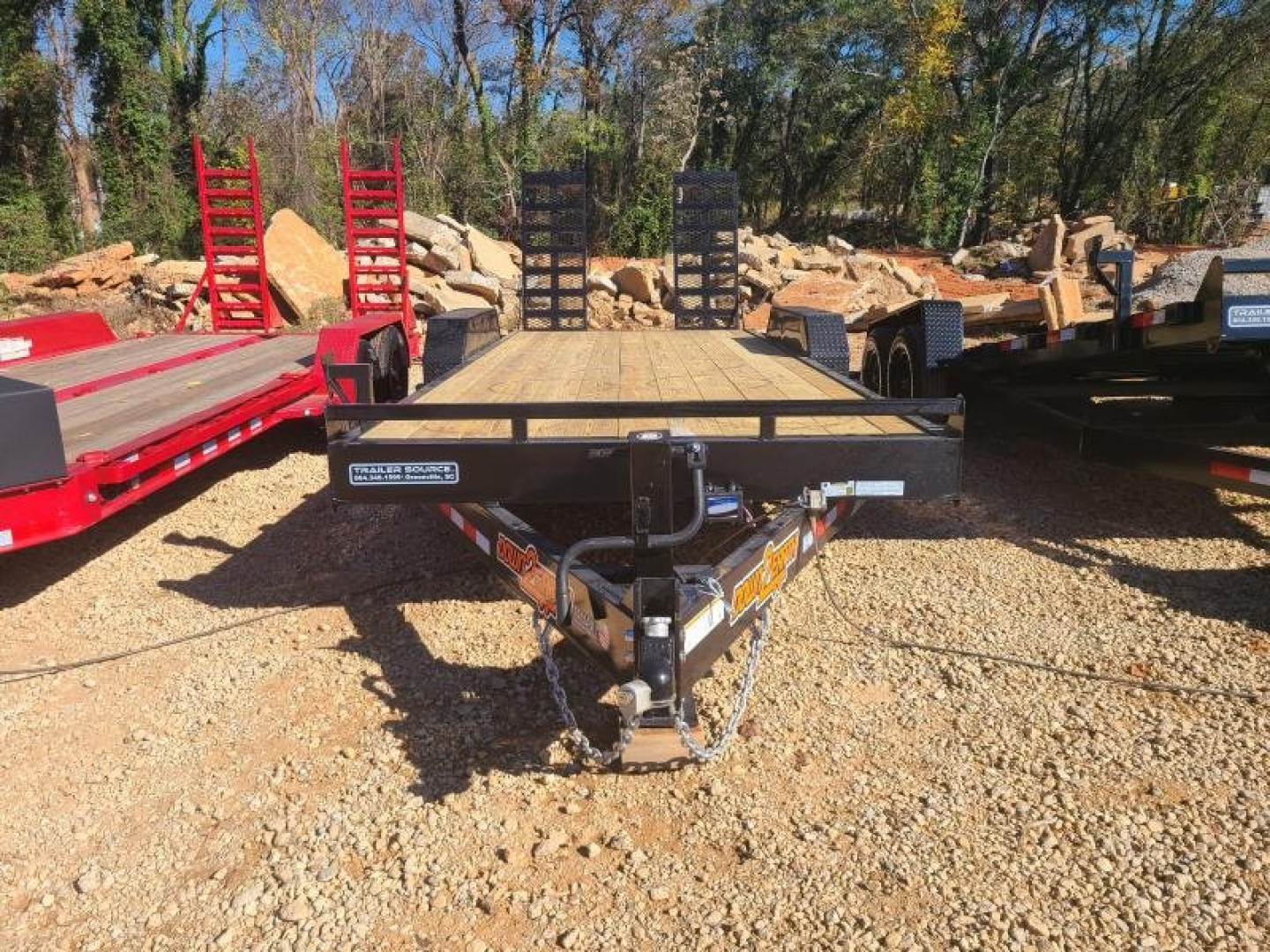 New D2E 7x20 TA 17.5K Equipment Trailer