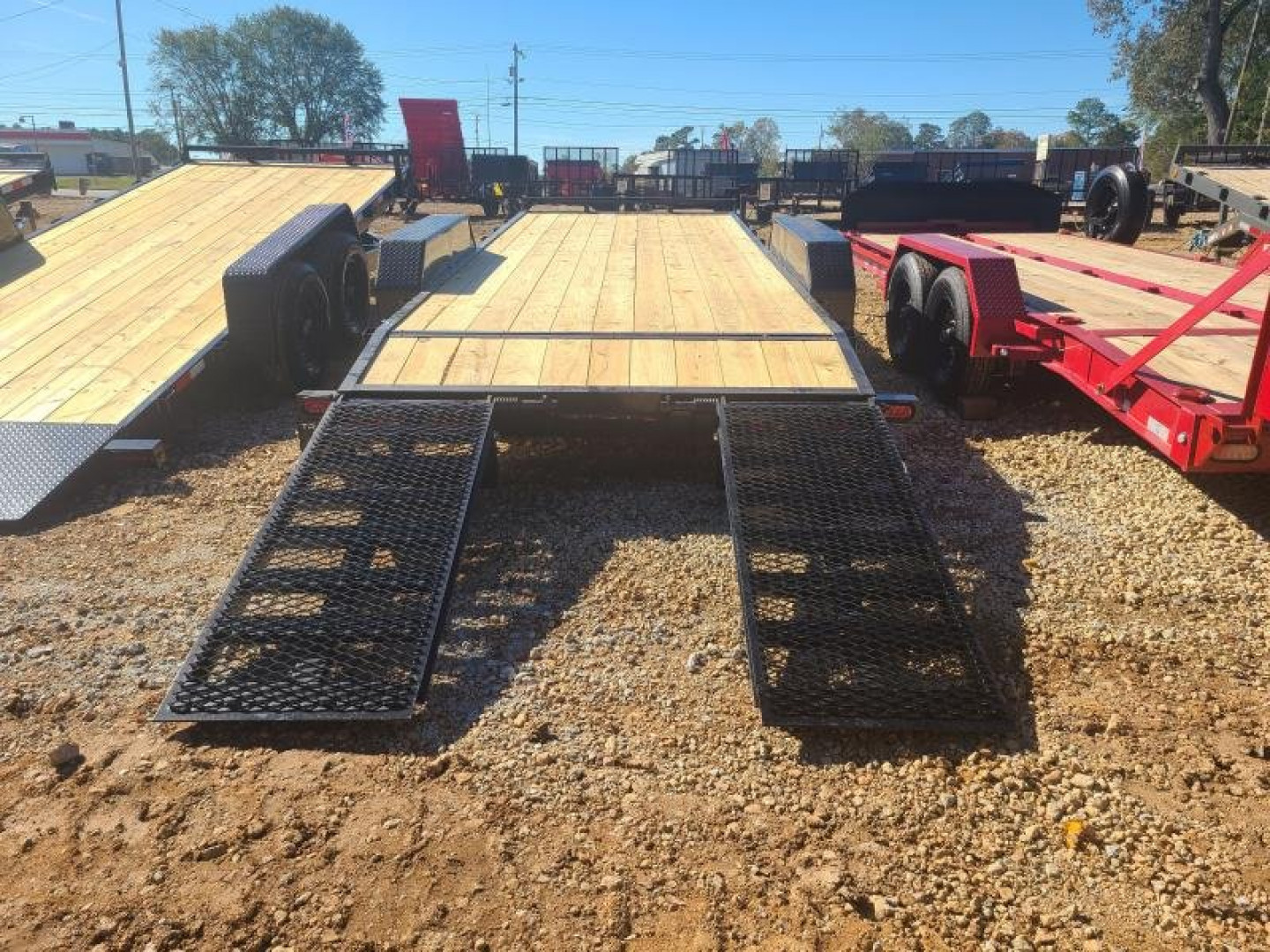 New D2E 7x20 TA 17.5K Equipment Trailer