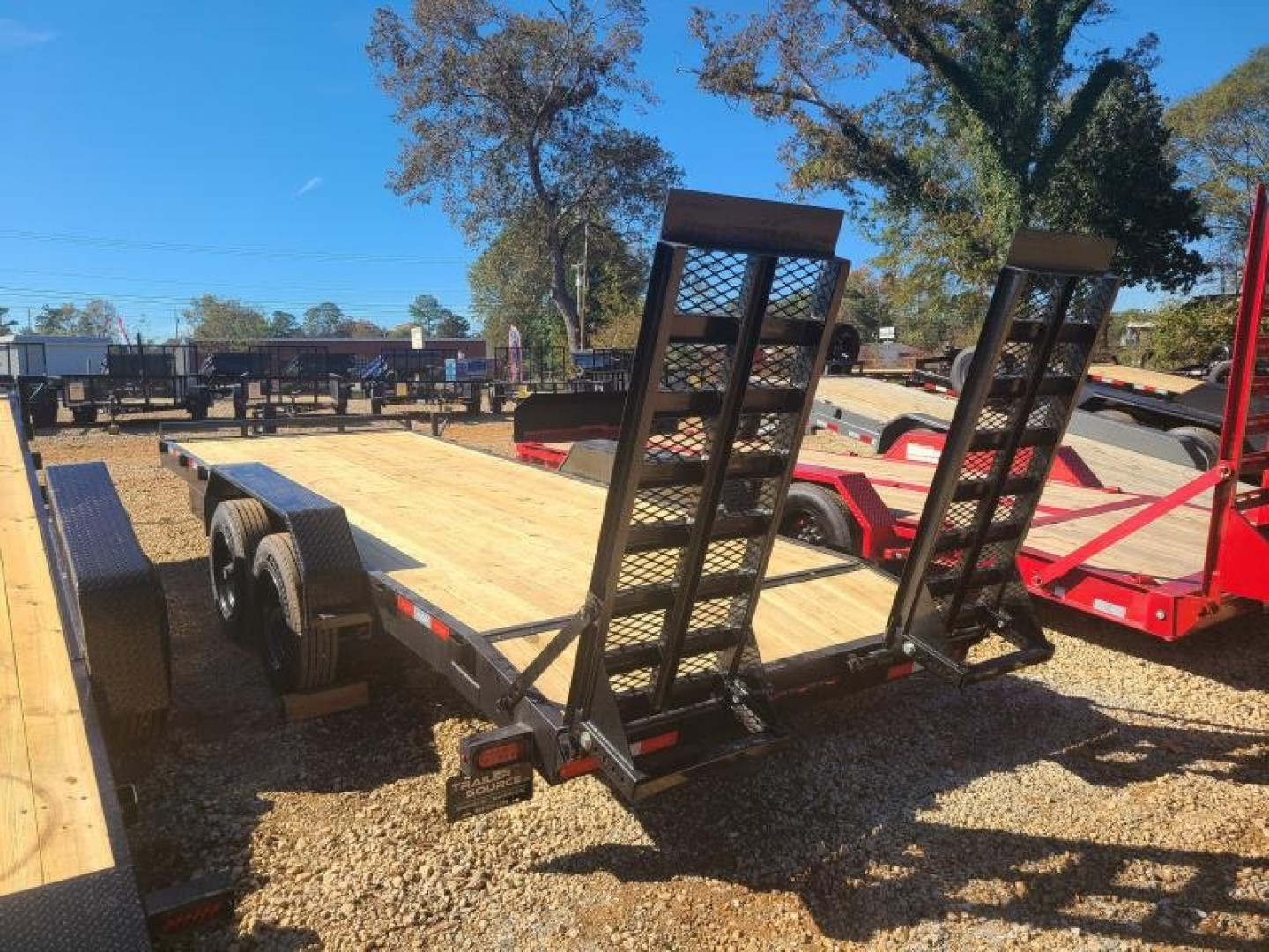 New D2E 7x20 TA 17.5K Equipment Trailer