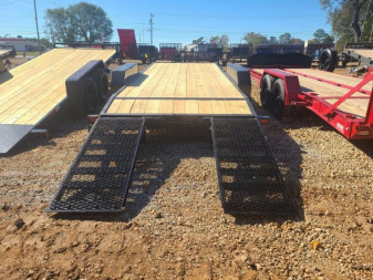 New D2E 7x20 TA 17.5K Equipment Trailer