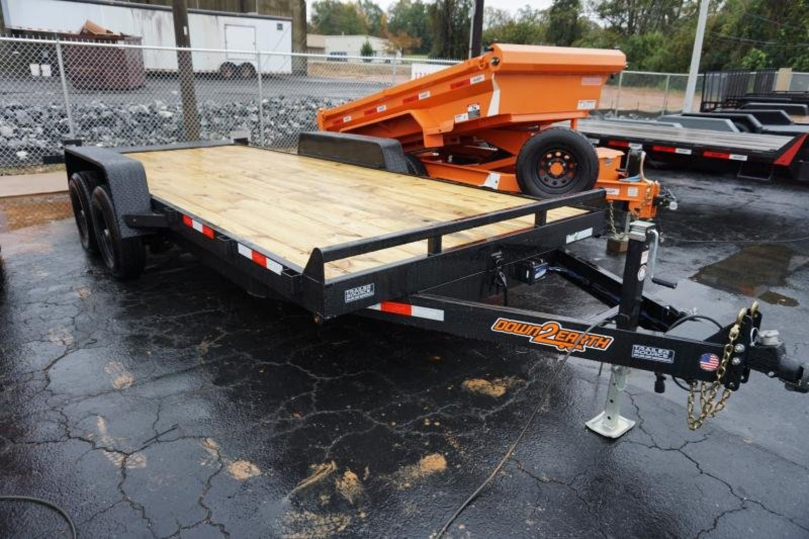 New D2E 7x20 TA 10K Gravity Tilt Trailer