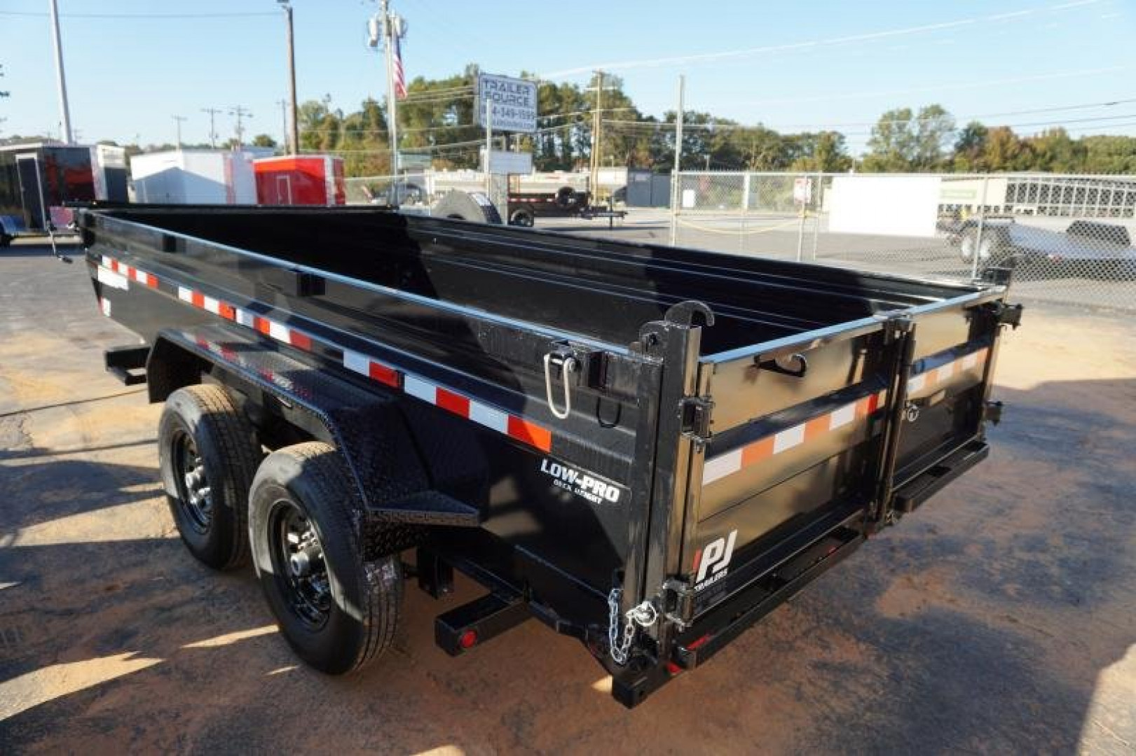 New PJ Trailers 7X14 TA 14K Dump Trailer