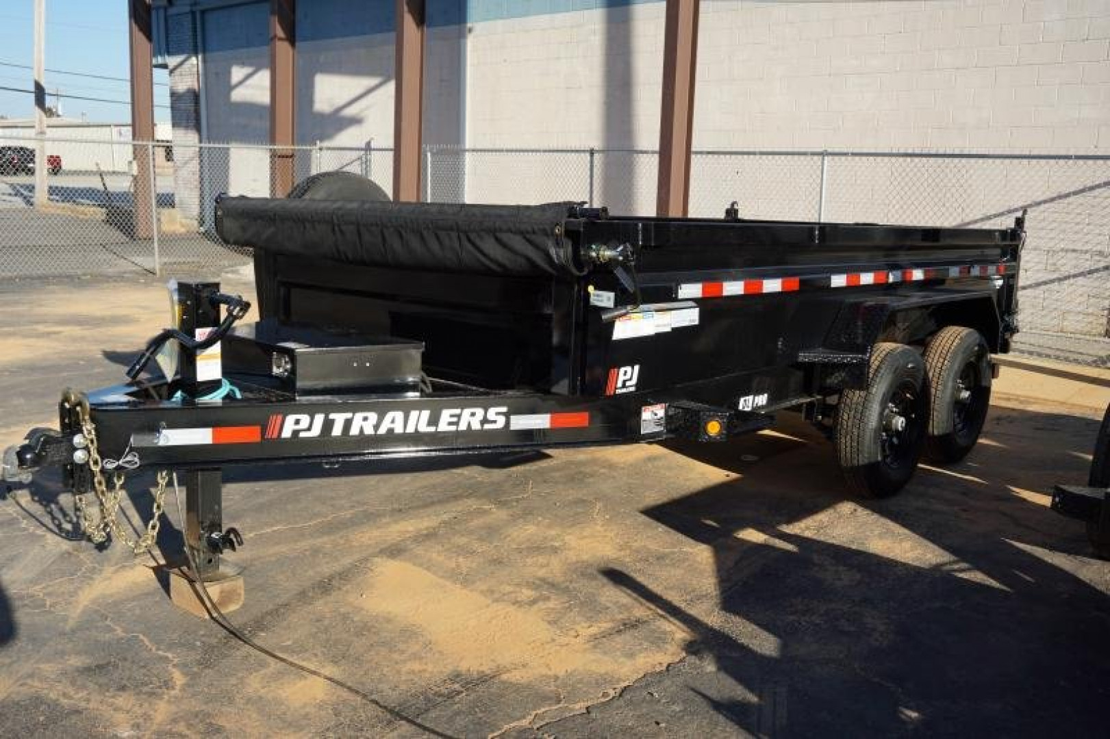 New PJ Trailers 7X14 TA 14K Dump Trailer