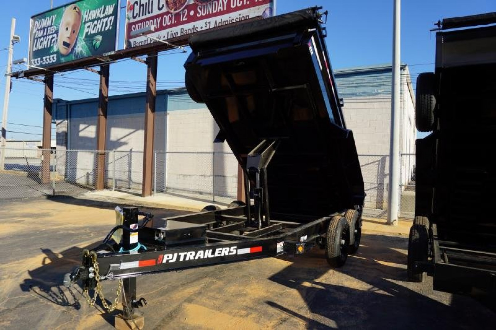 New PJ Trailers 7X14 TA 14K Dump Trailer