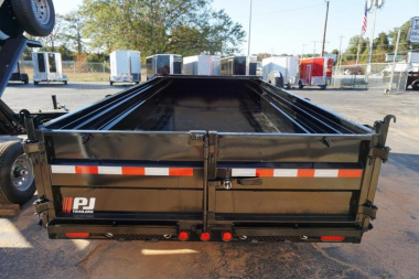 New PJ Trailers 7X14 TA 14K Dump Trailer