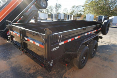 New PJ Trailers 7X14 TA 14K Dump Trailer