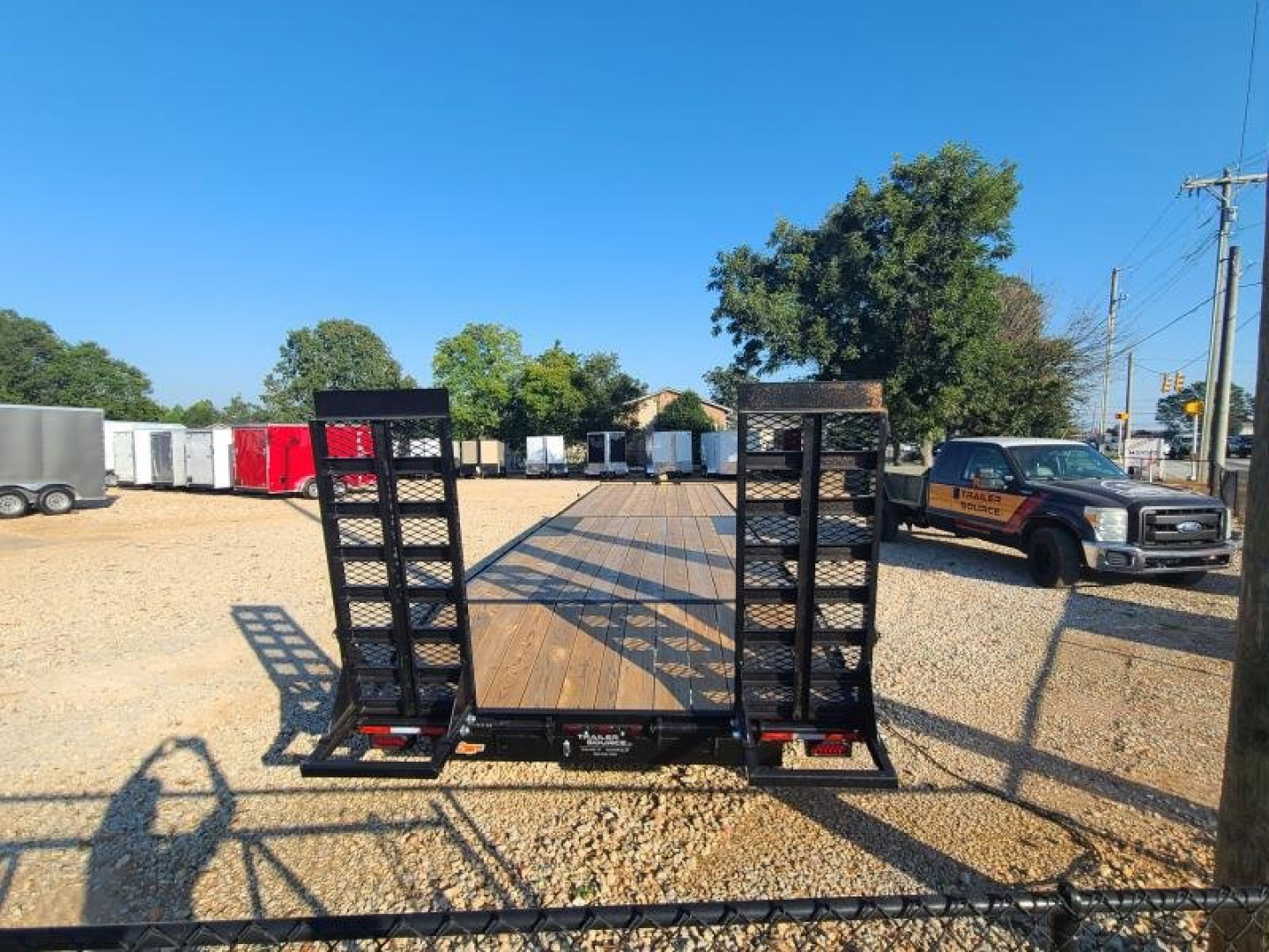 New 2025 Down 2 Earth 8.5x36 17.5K Deckover Trailer