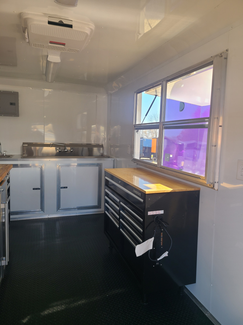 New 7x14 Concession Coffee Bar Trailer