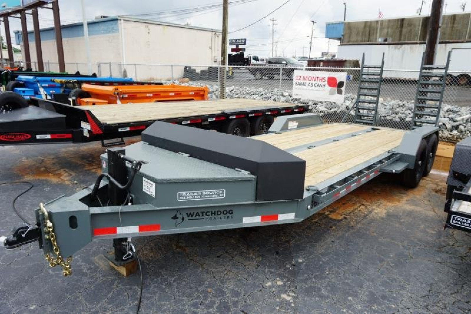 New Watchdog "GBA" 7x20 14K Equipment Trailer