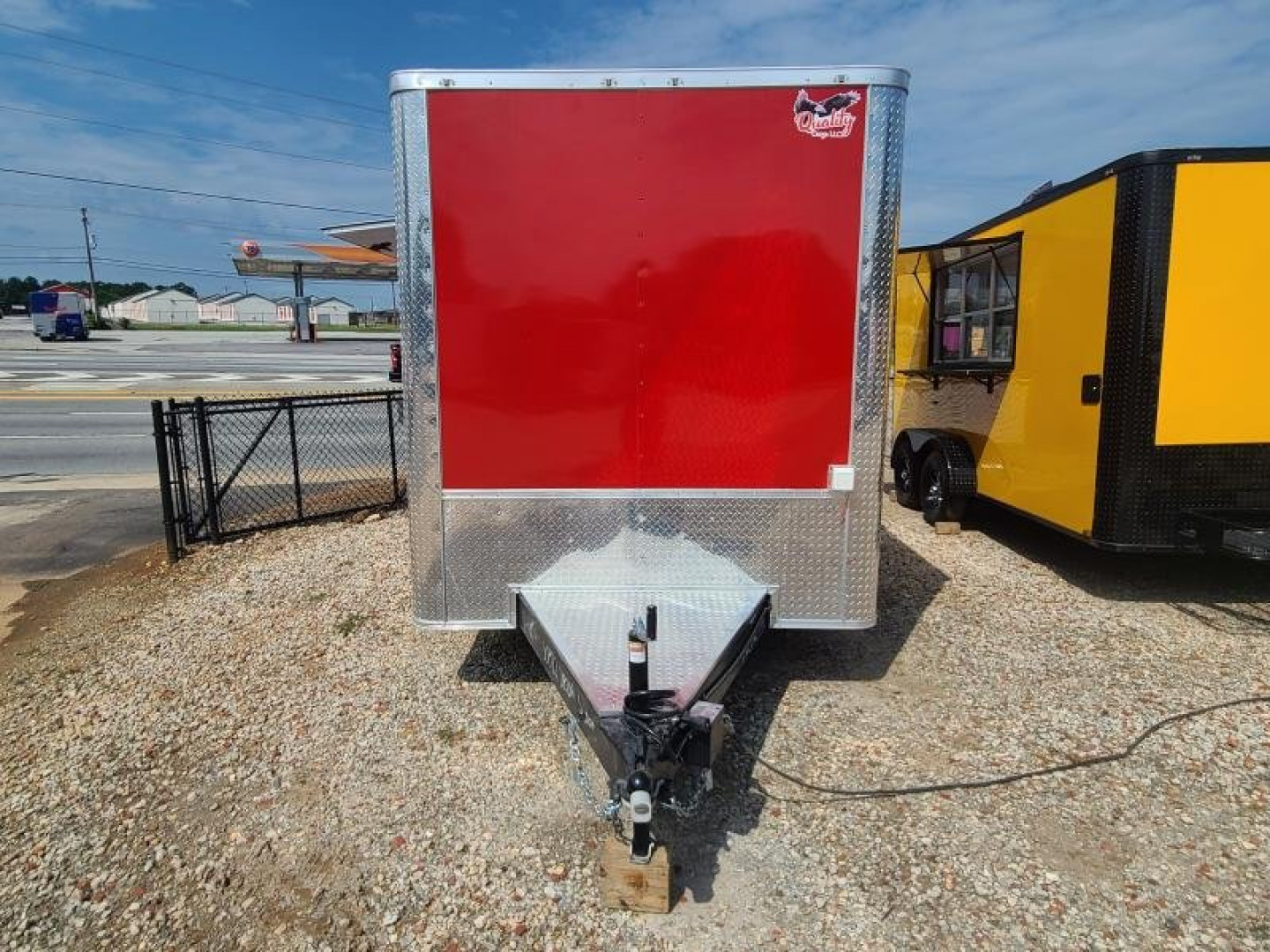 New Quality 7x12 TA 7K Concession Trailer