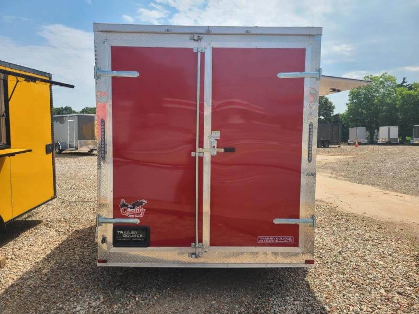 New Quality 7x12 TA 7K Concession Trailer