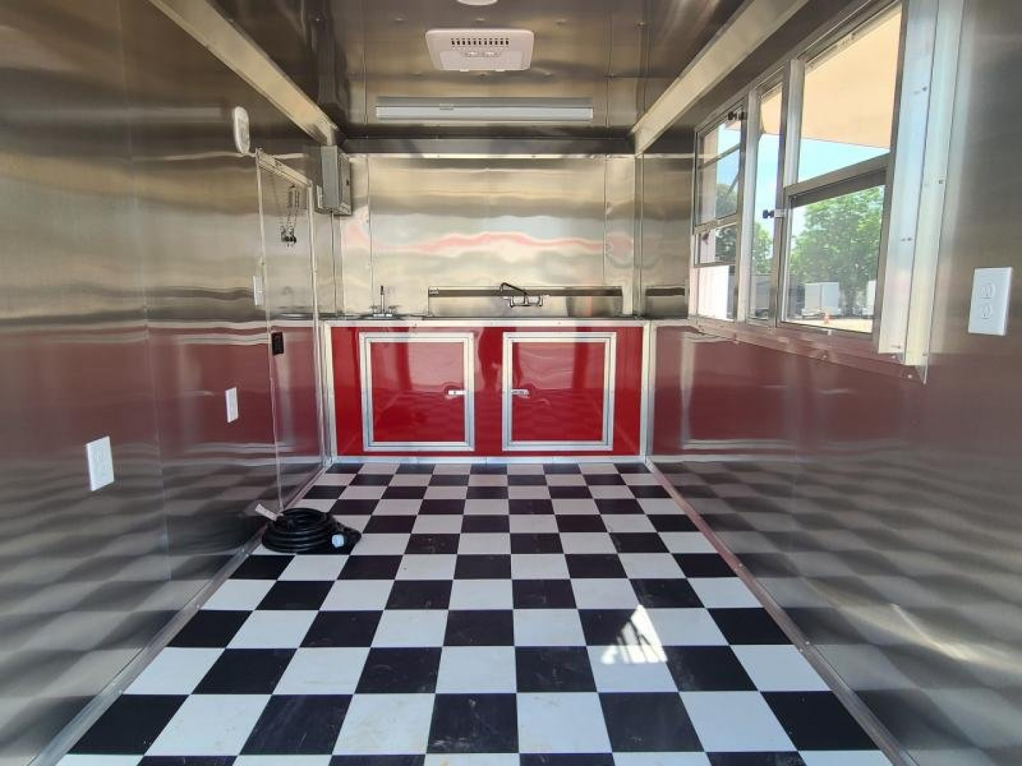 New Quality 7x12 TA 7K Concession Trailer