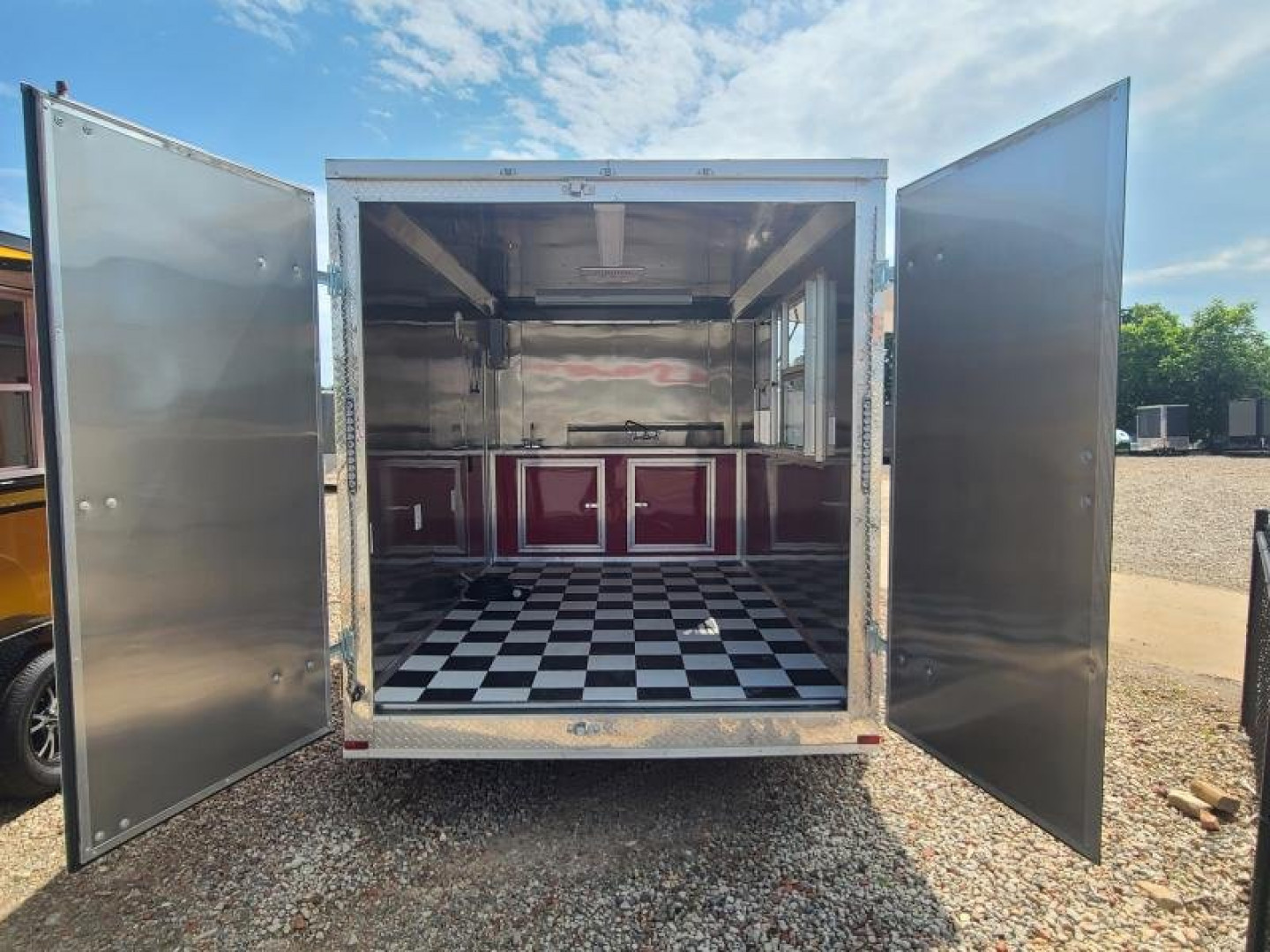 New Quality 7x12 TA 7K Concession Trailer
