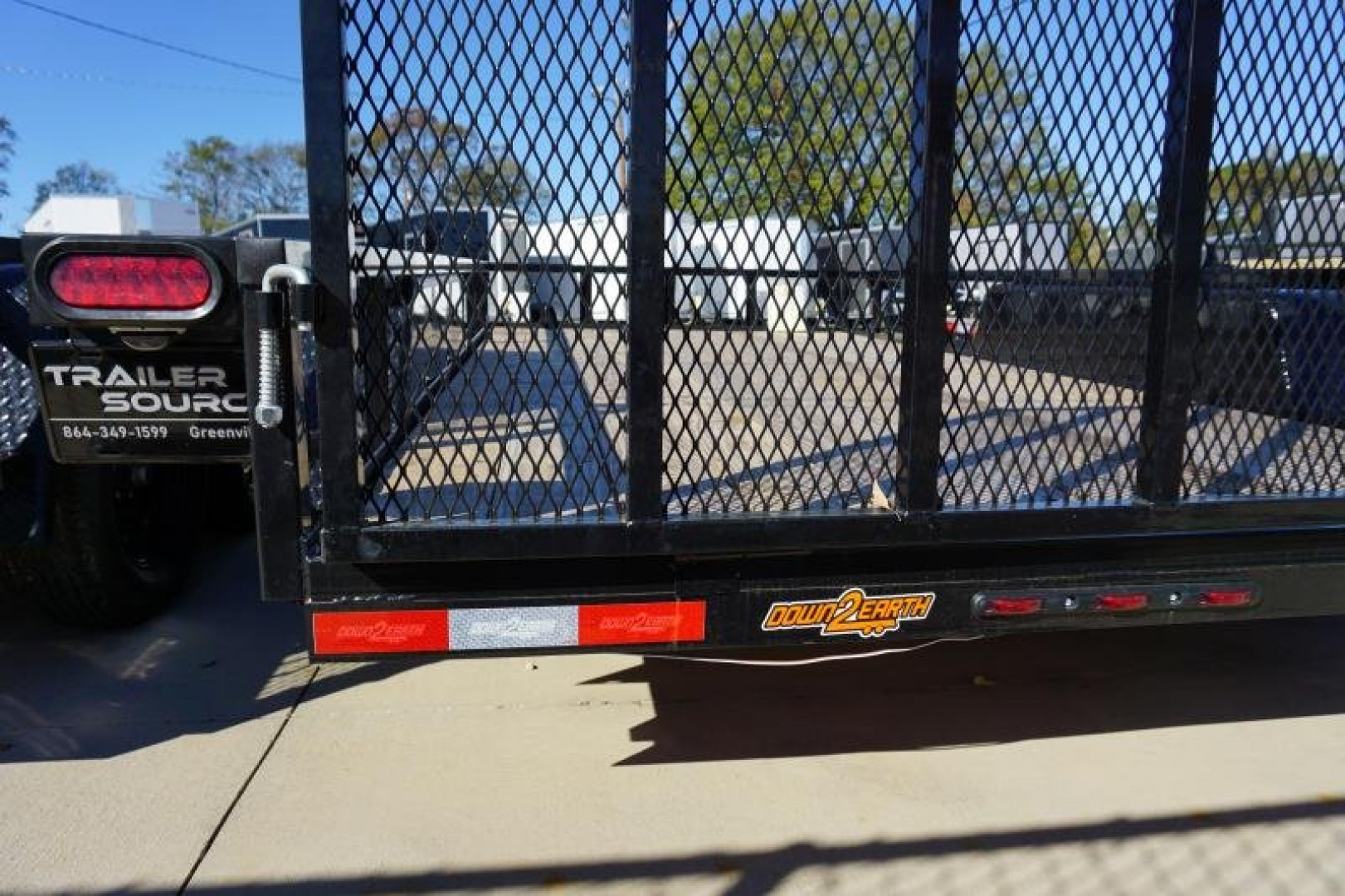 New D2E 7x14 TA 7K Utility Trailer