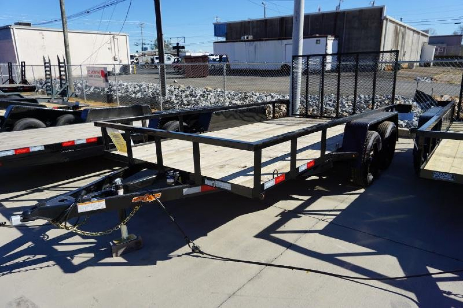 New D2E 7x14 TA 7K Utility Trailer