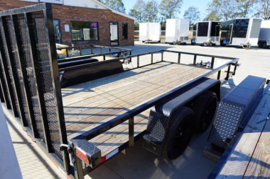 New D2E 7x14 TA 7K Utility Trailer