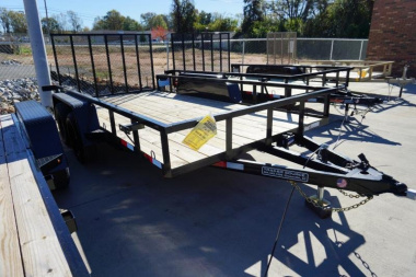 New D2E 7x14 TA 7K Utility Trailer