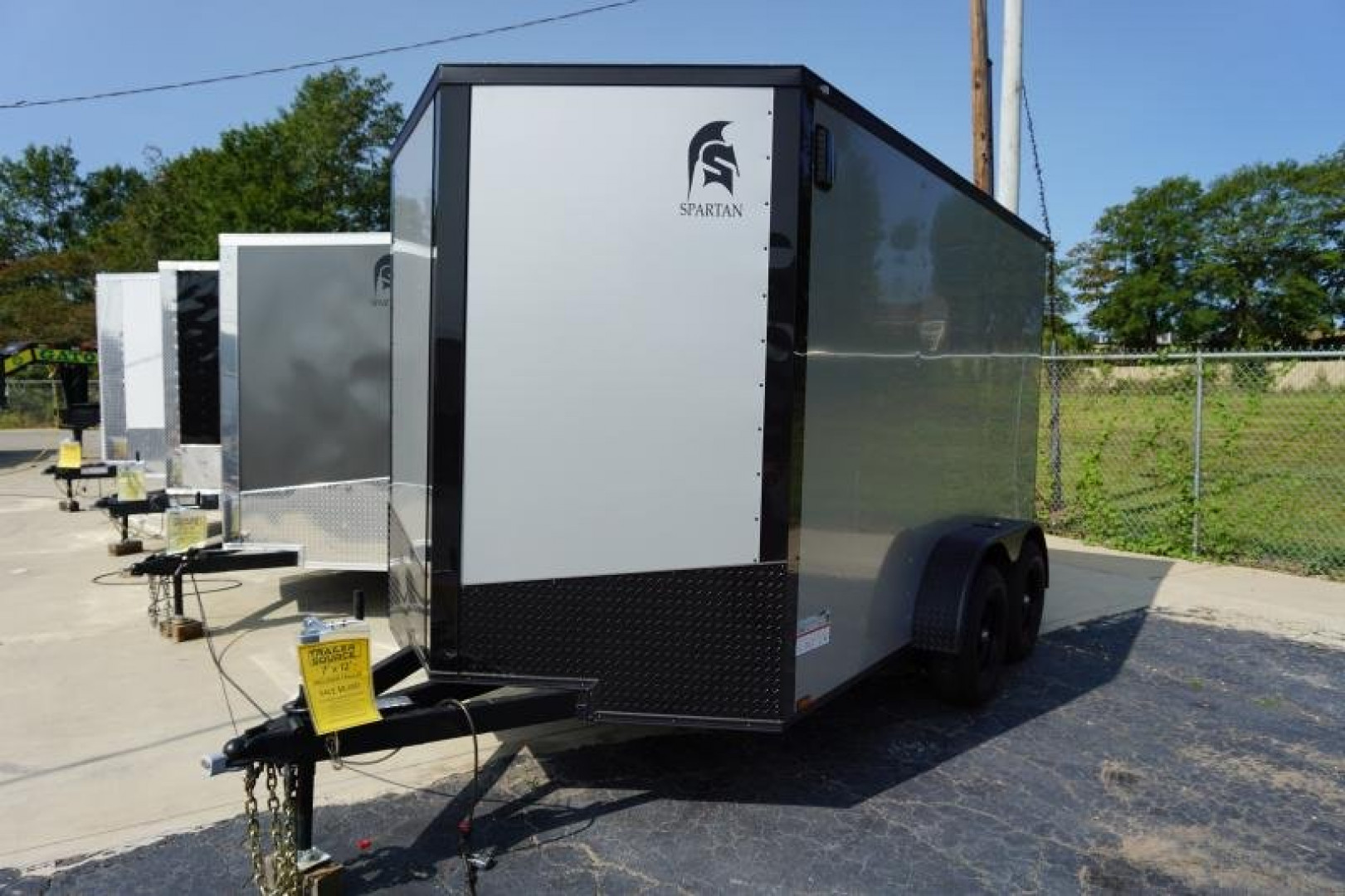 New Spartan 7x12 TA 10K Enclosed Trailer