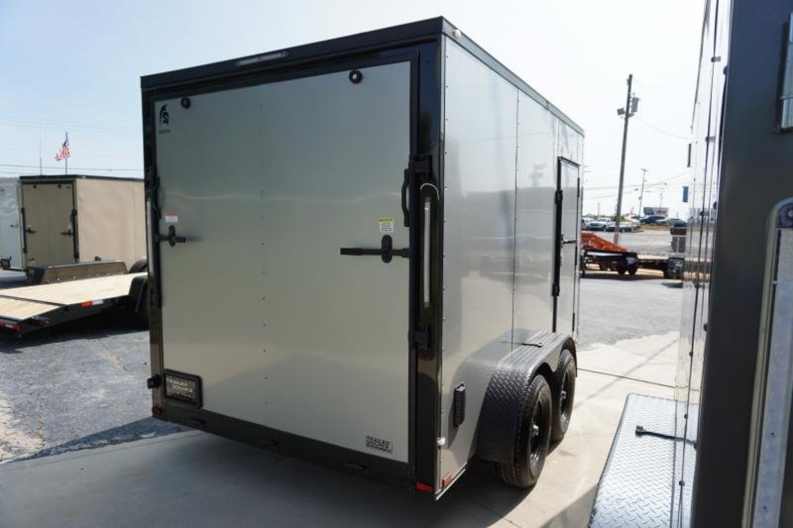 New Spartan 7x12 TA 10K Enclosed Trailer