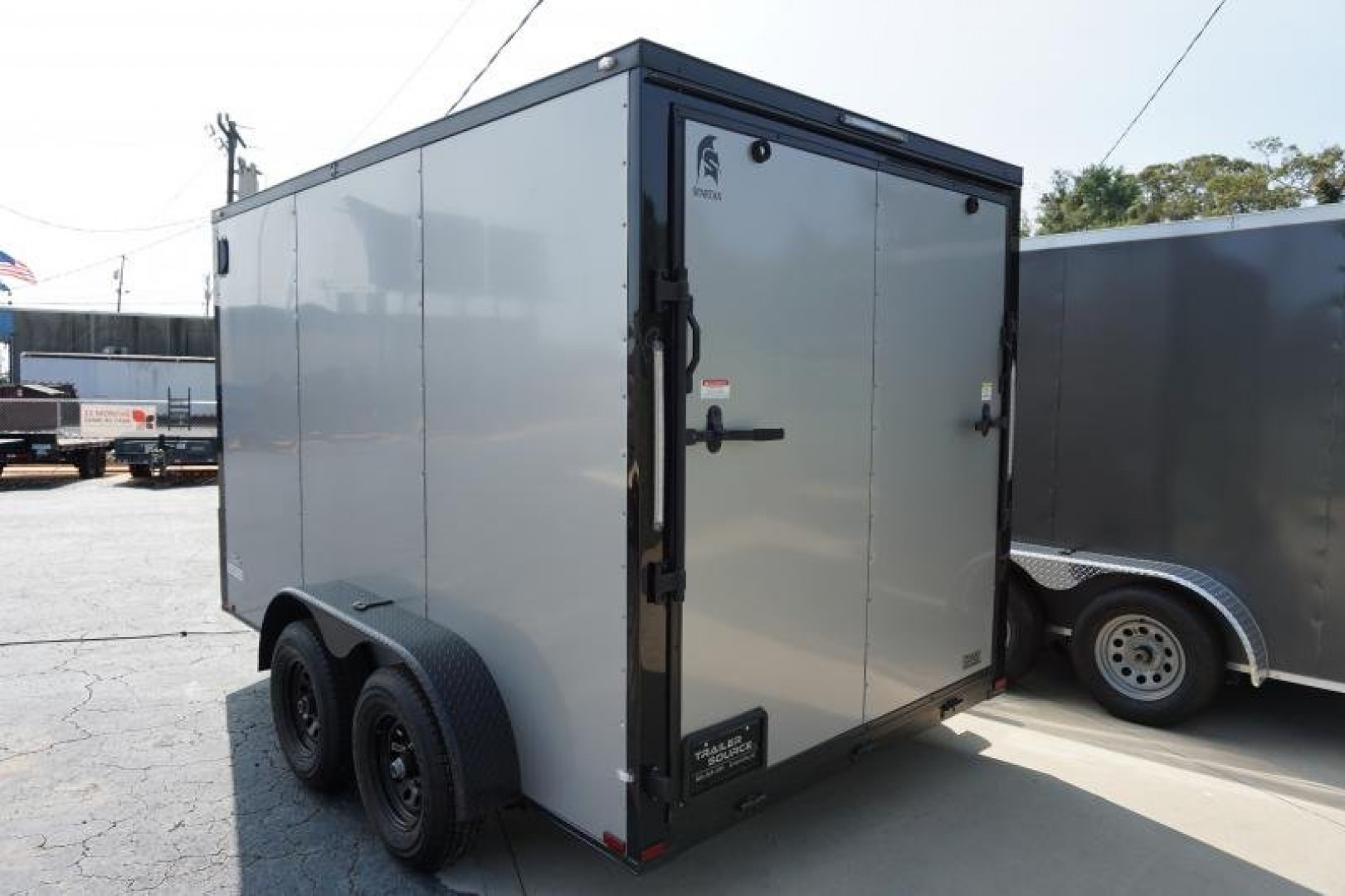 New Spartan 7x12 TA 10K Enclosed Trailer