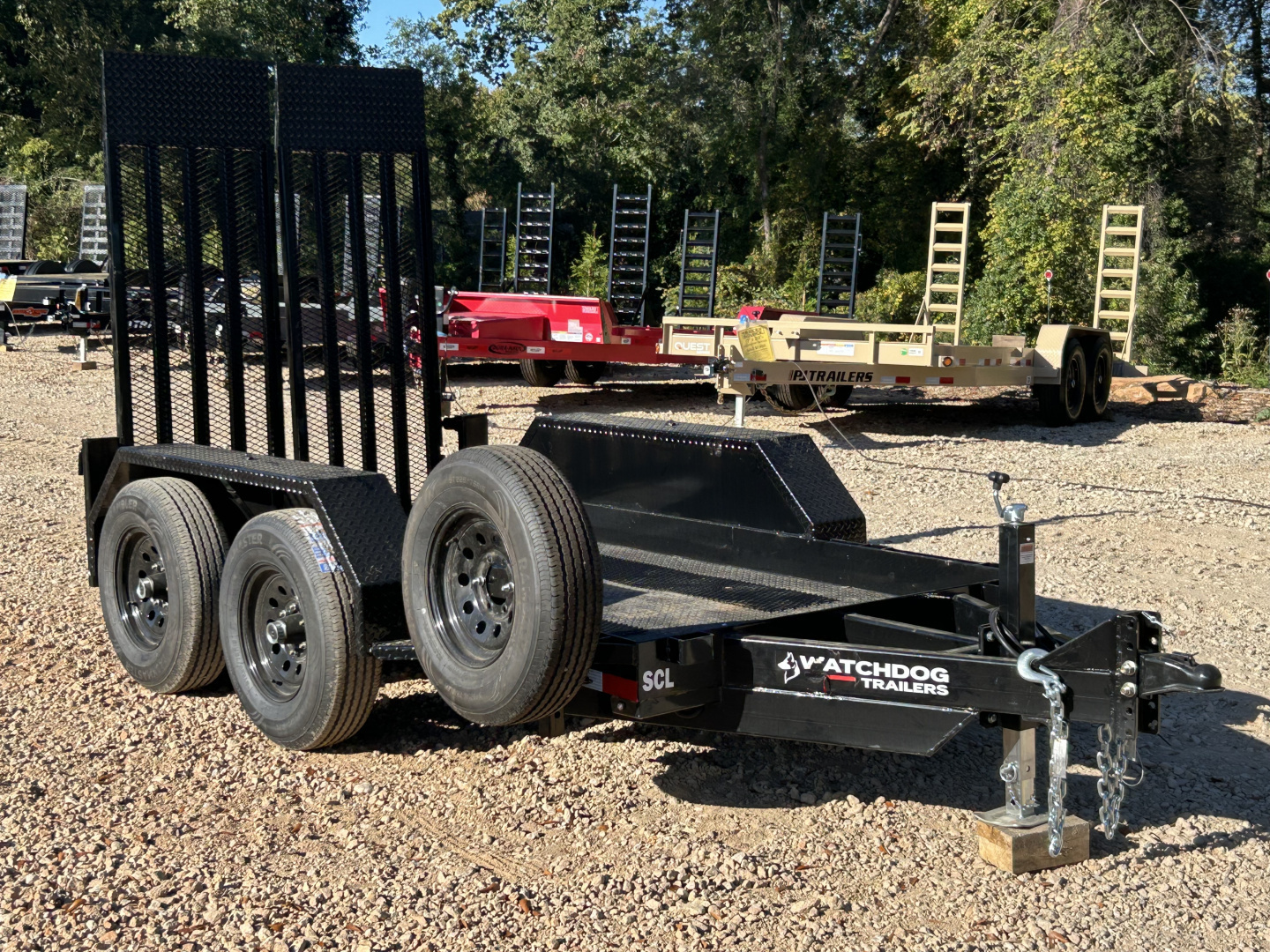 New 2026 Watchdog Trailers 5x10 10K Scissor-Lift Trailer Equipment Trailer