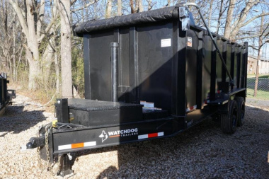 New Watchdog 7x16 TA 20K Telescopic Dump Trailer