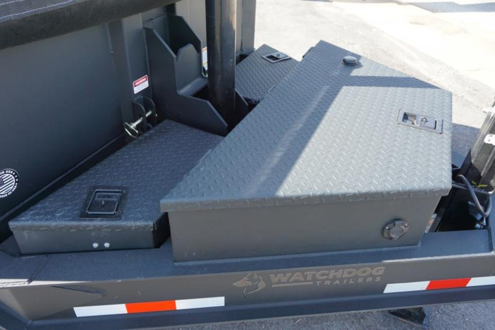 New Watchdog 7x16 TA 17.5K Telescopic Dump Trailer